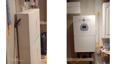 16kw hybrid with 2 x GSL 10.24kWh batteries in WV16 6NU